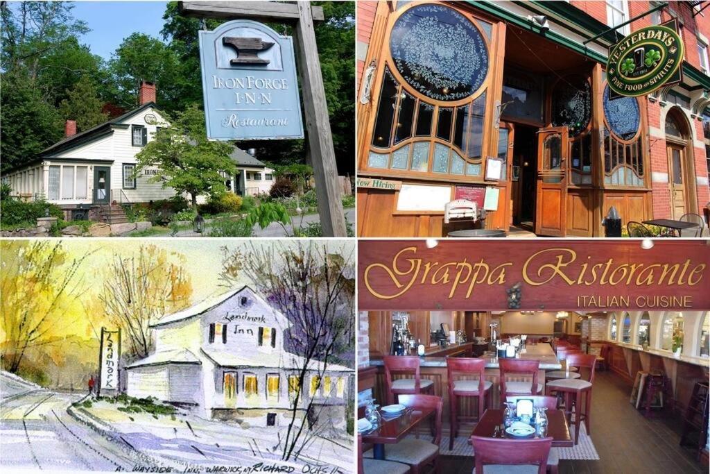 וורוויק Cottage At Millpond Falls - A Romantic Escape מראה חיצוני תמונה